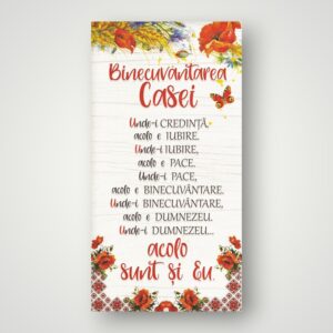 APLICE LEMN - BINECUVANTAREA CASEI