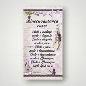 APLICE LEMN - BINECUVANTAREA CASEI - LAVANDA
