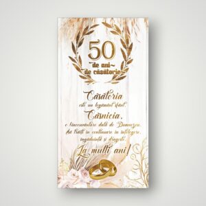 APLICE LEMN - ANIVERSARE 50 DE ANI DE CASTAORIE