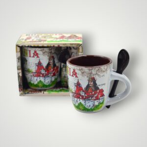 CANĂ CU LINGURĂ SUVENIR