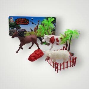 SET ANIMALE CAUCIUC