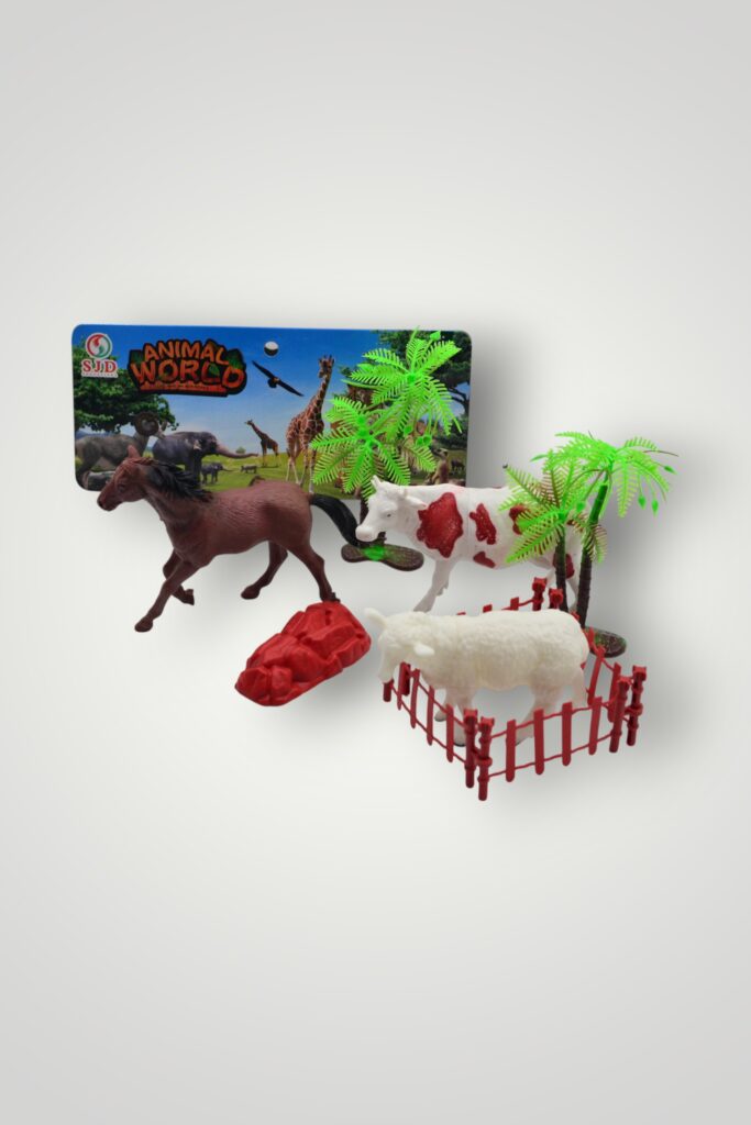 SET ANIMALE CAUCIUC
