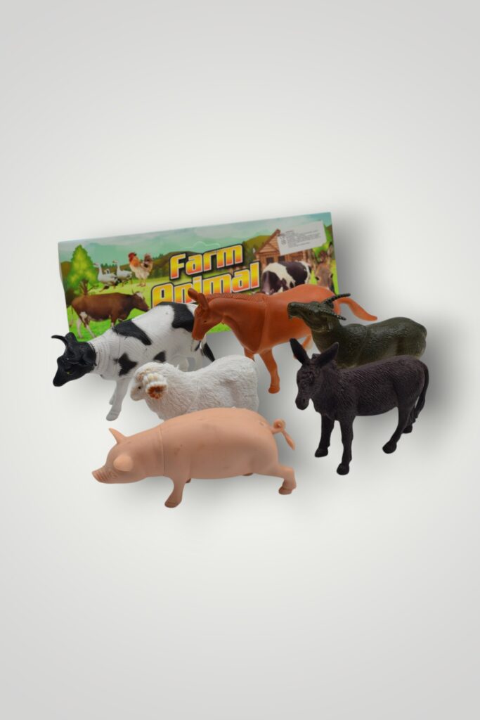 SET ANIMALE CAUCIUC