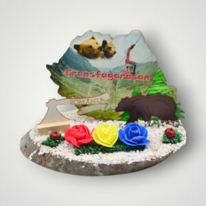 ORNAMENT CU HARTA - TRANSFAGARASAN