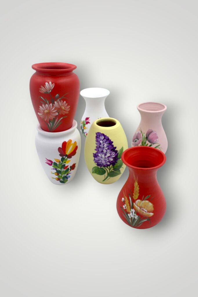 VAZA CERAMICA PICTATA MANUAL