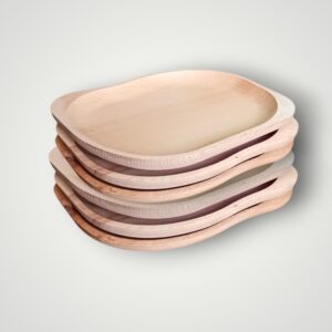 SET PLATOU LEMN PENTRU CIOLAN