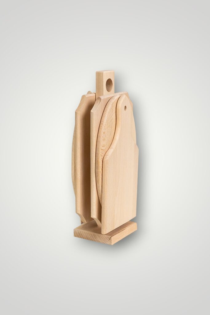 SET TOCATOARE LEMN CU SUPORT