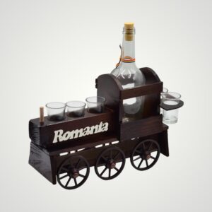 SUPORT STICLA SI PAHARE - LOCOMOTIV