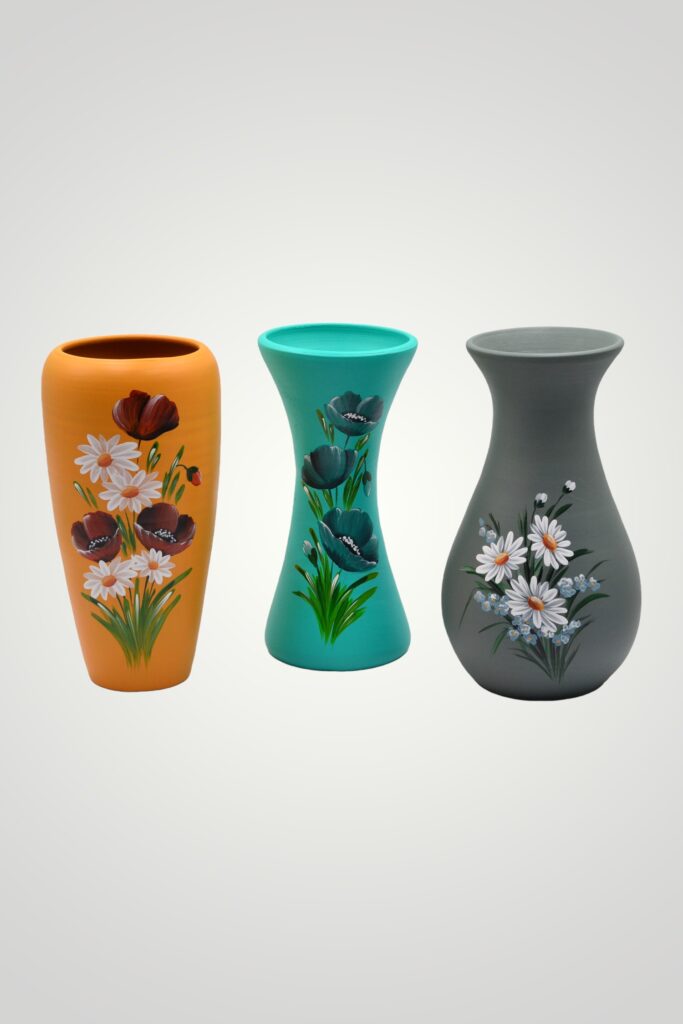 VAZA CERAMICA PICTATA MANUAL
