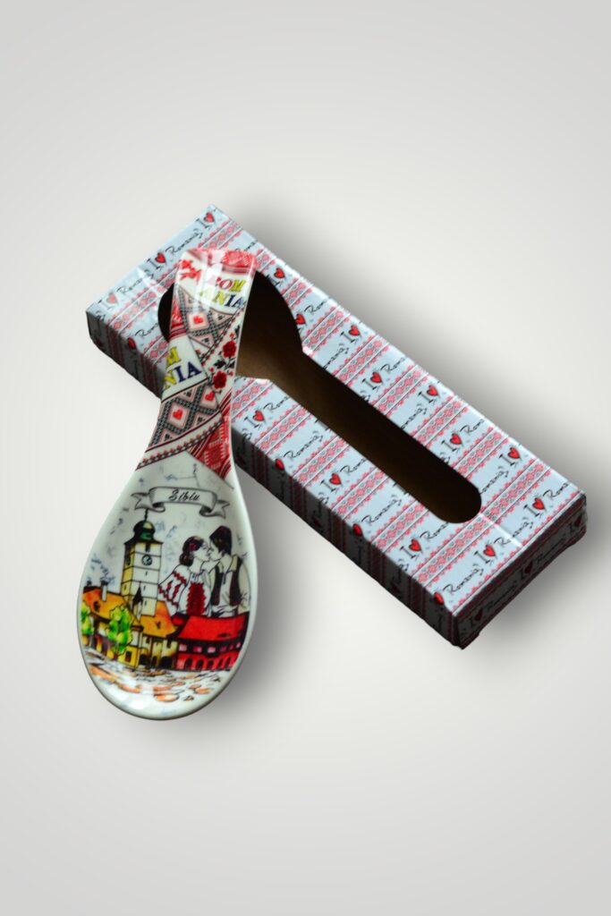 SUPORT LINGURA CERAMICA SUVENIR - SIBIU
