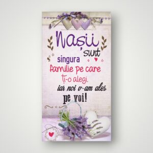 APLICE LEMN - NASII SUNT SINGURA FAMILIE