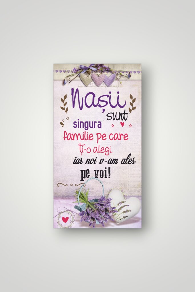 APLICE LEMN - NASII SUNT SINGURA FAMILIE
