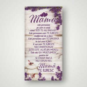 APLICE LEMN - MAMA ESTE PERSOANA