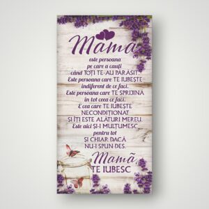 APLICE LEMN - MAMA ESTE PERSOANA