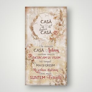 APLICE LEMN - CASA, DULCE CASA