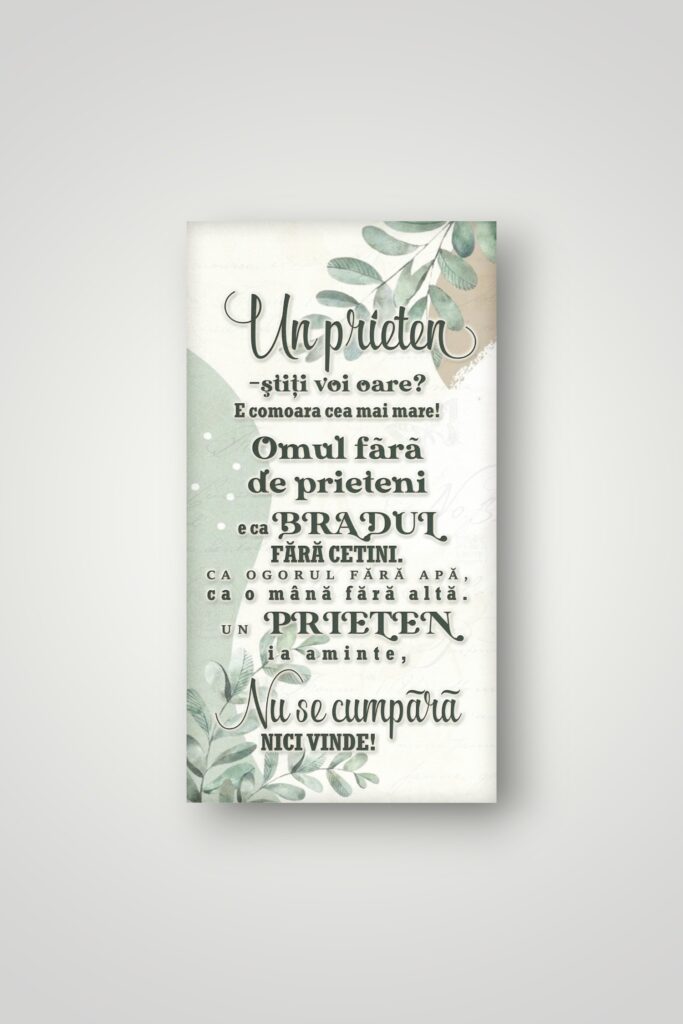 APLICE LEMN - UN PRIETEN