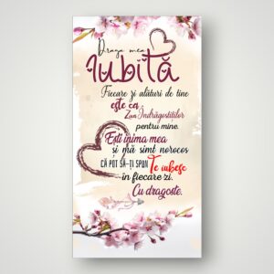 APLICE LEMN - DRAGA MEA IUBITA