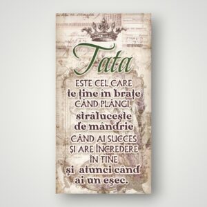 APLICE LEMN - TATA ESTE CEL CARE