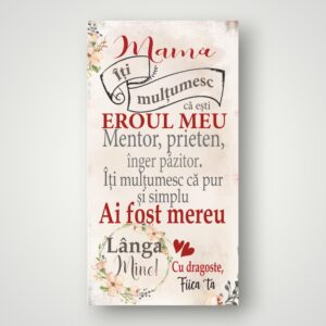 APLICE LEMN - MAMA, ITI MULTUMESC