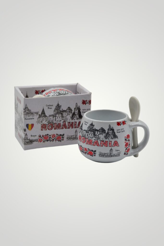 CANA SUVENIR IN CUTIE - ROMANIA