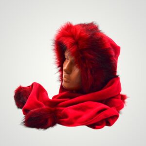 ESARFA CU CACIULA - ROSIE