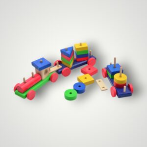 TREN LEMN GEOMETRIC