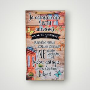 APLICE LEMN - IN ACEASTA CASA