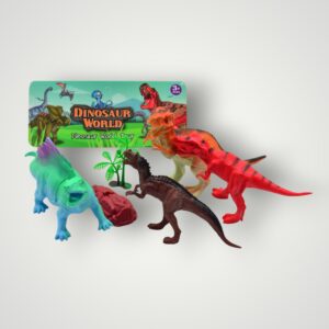 SET ANIMALE CAUCIUC - DINO