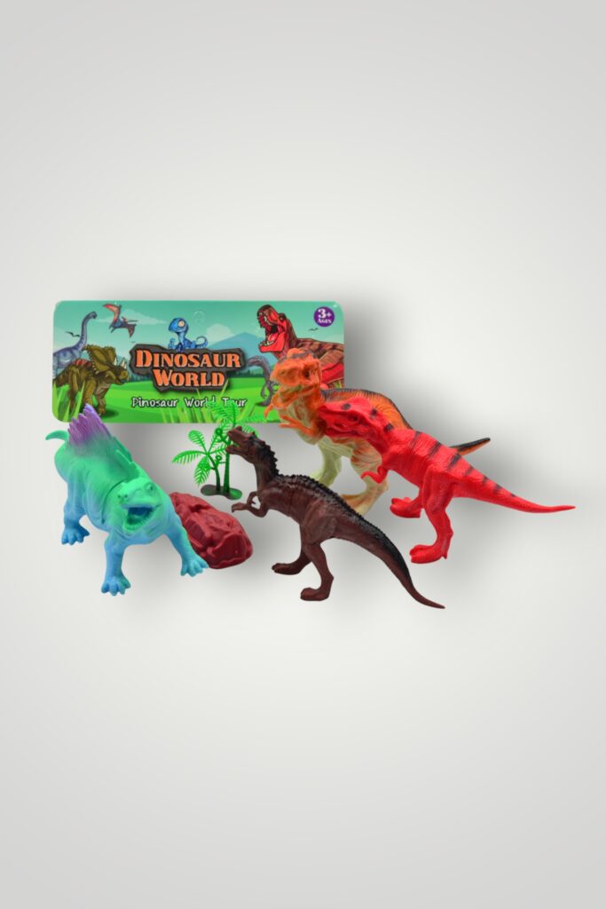 SET ANIMALE CAUCIUC - DINO