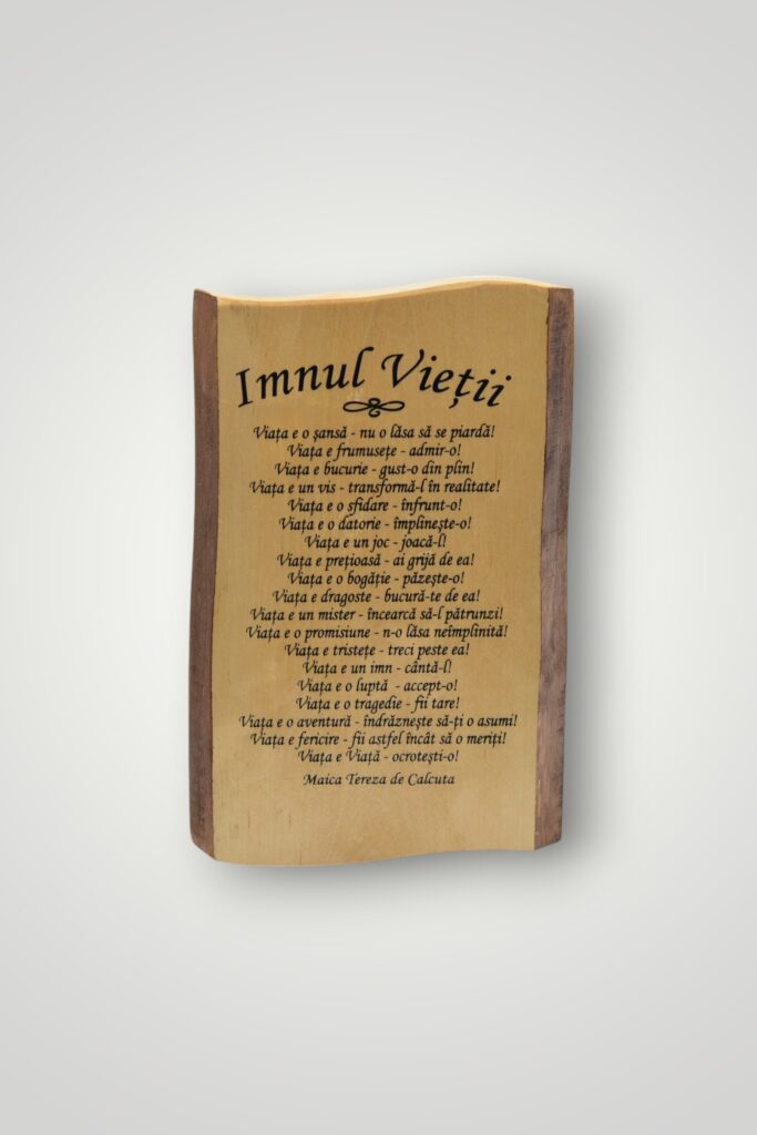 TABLOU LEMN - IMNUL VIETII