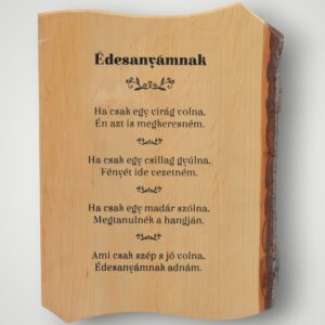 TABLOU LEMN - EDESANYAMNAK