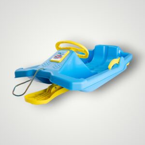 SANIE CU VOLAN - ALBASTRA