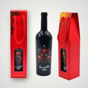 VIN PERSONALIZAT + CUTIE - LA MULTI ANI