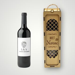 CUTIE CADOU CU VIN - MULT NOROC