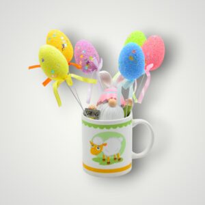 SET CANA CU DECORATIUNI PASTE