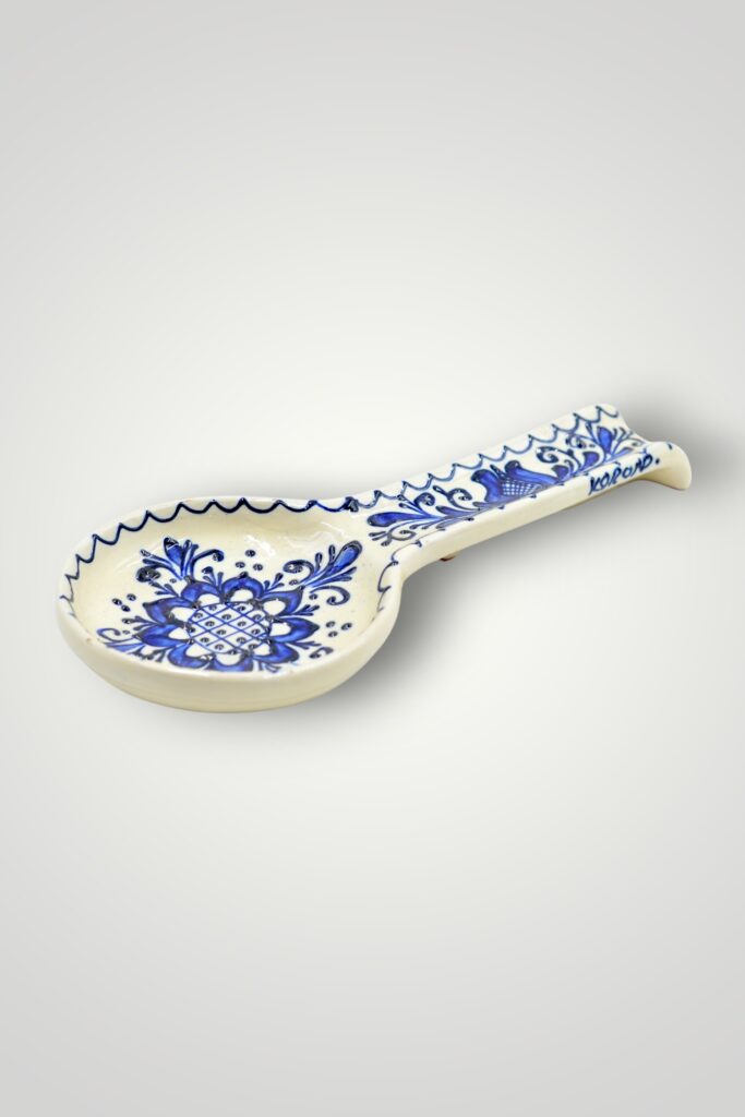 SUPORT LINGURA CERAMICA - ALBASTRU