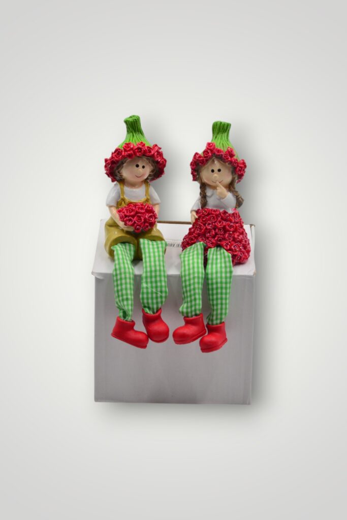 ORNAMENT CU PICIOARE ATARNATE - BUCHET