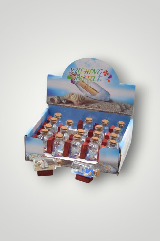 DECORATIUNE MAGNET - STICLA CU NISIP SI VAPOR