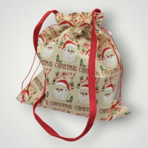 SACOSA CADOU CRACIUN - ALB