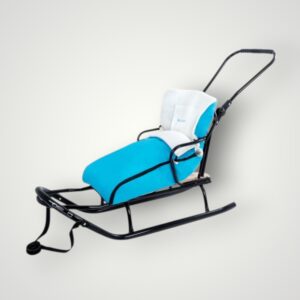 SANIE PICCOLINO CU SAC ALBASTRU DESCHIS