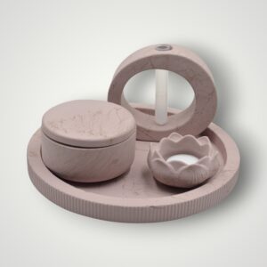SET DECORATIUNE DE MASA - BEJ