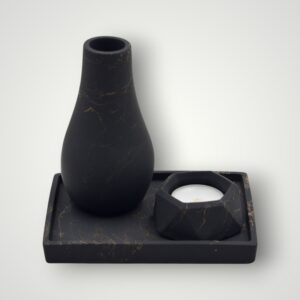 SET DECORATIUNE DE MASA - NEGRU