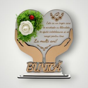APLICE LEMN - PENTRU BUNICA