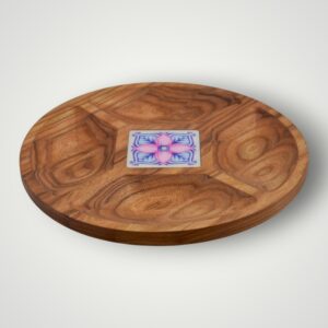 PLATOU LEMN CU PIATRA