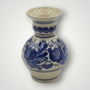 VAZA CERAMICA DE CORUND - ALBASTRU
