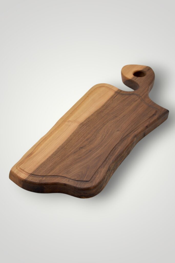 TOCATOR LEMN RUSTIC CU MANER