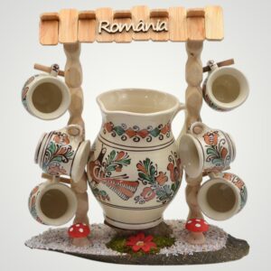 FANTANA CU CESTI SI CANA - COLORAT